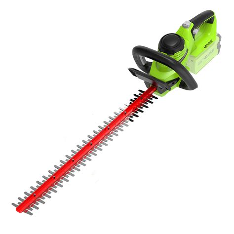 Buy Greenworksg Ht Cordless Hedge Trimmer Cm Dual Action Blade