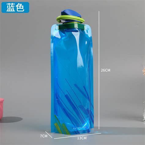 Fold Water Bottle Collapsible Botol Lipat Silicone Bottle Foldable Cup