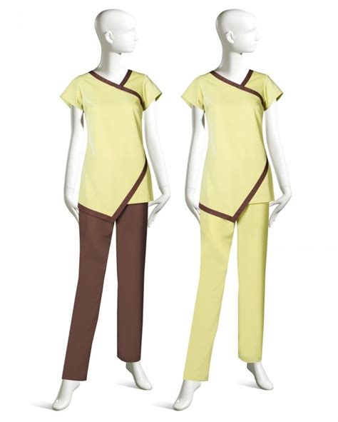 Professional Spa Uniforms Custom Upscale Luxury Spa Apparel Spa