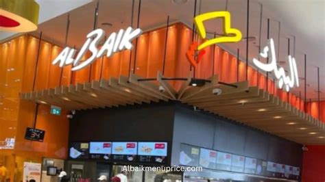 Albaik Dubai Mall Menu With Price December 2024 Updated