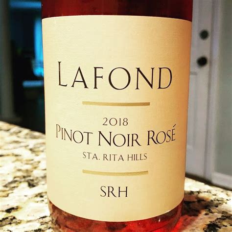 Lafond Vineyards Pinot Noir Ros Santa Rita Hills Pinot Noir