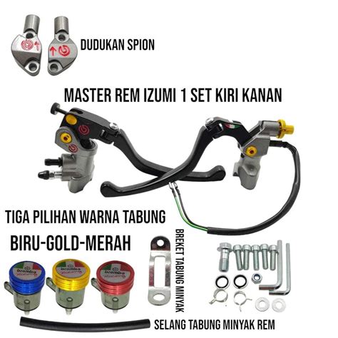 Jual Master Rem Rcs 15 Izumi Ninja 250 Ninja 150 Klx Crf Aerox NSB