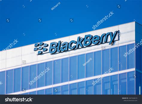 Blackberry Logo Sign On Blackberry Limited Stock Photo 1847460619 ...