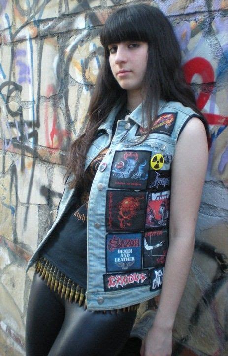 Metalheadgirl Metalgirl Bulletbelt Heavy Metal Girl Heavy Metal