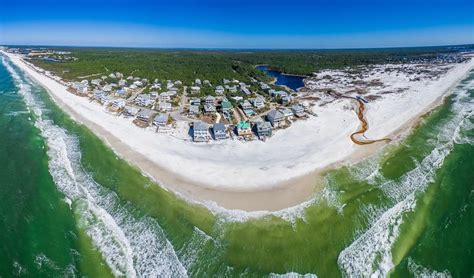 Aerial View of Stunning Beach Resort