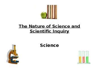 The Nature Of Science And Scientific Inquiry Ppt Science Inquiry