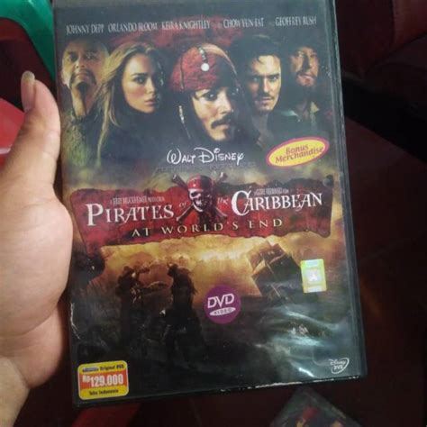 Jual KASET DVD ORIGINAL PIRATES OF THE CARIBBEAN III Indonesia