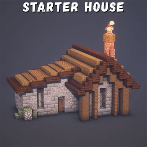 build  dream minecraft starter house minecraft simple starter