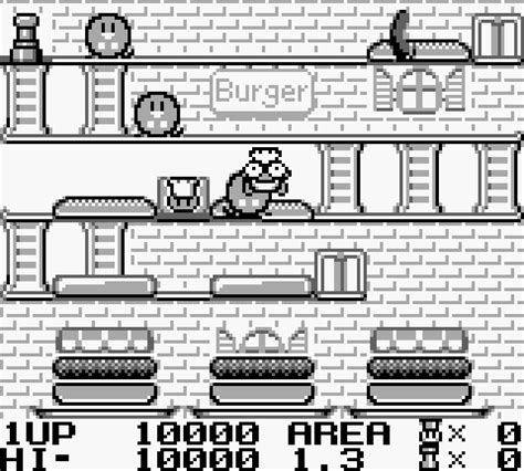 Burgertime Deluxe Game Boy 017 The King Of Grabs