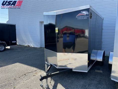 2023 Cargo Mate SSV610SA Cargo Enclosed Trailer 6X10 SA RAMP DOOR GVW