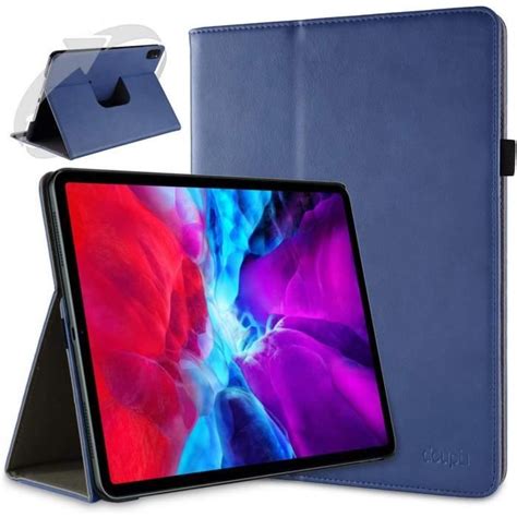 Rotatif Housse pour iPad Pro 12 9 Pouces 2020 2021 Deluxe 360 Degrés