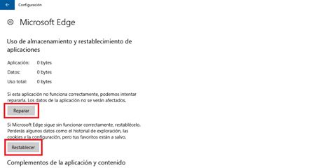 Como Reparar O Restaurar El Navegador Microsoft Edge