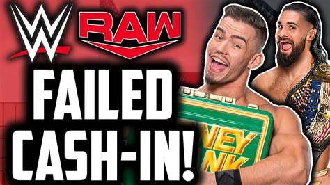 Wwe Austin Theory Failed Raw Money In The Bank Cash In Bray Wyatt And Bliss Tease Mia Yim