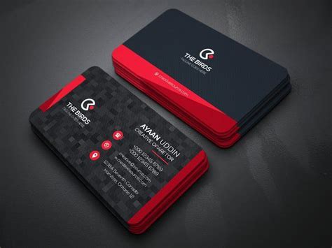 Corporate Business Card | Business cards creative templates, Corporate ...