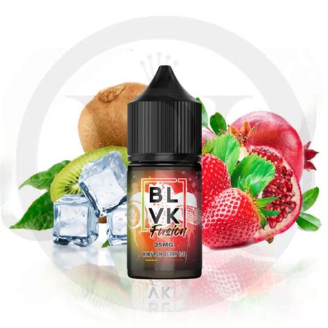 Kiwi Pom Berry ICE BLVK Fusion Salts 30mL E Vape City UAE