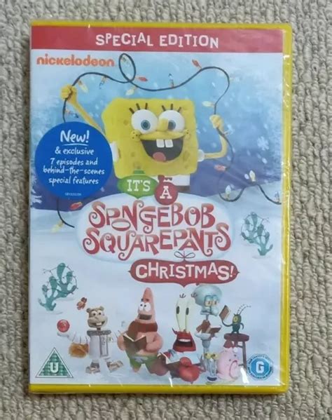 Its A Spongebob Squarepants Christmas Dvd New And Sealed Eur 933 Picclick It