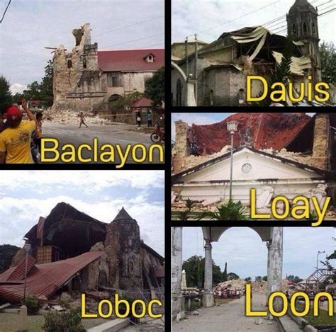 Photos Of Bohol Churches Before And After The October 15 2013