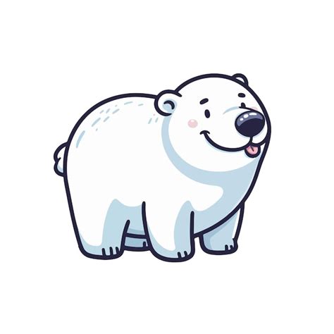 Premium Vector Polar Bear Ai Generated Image