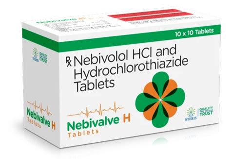 Nebivolol Hcl Hydrochlorothiazide Tablets At Rs Stripe Apo Hydro