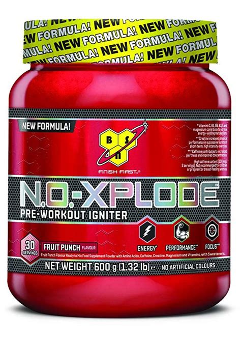 BSN Nutrition N O Xplode Pre Workout Powder With Creatine Monohydrate