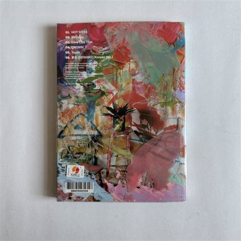 EVNNE SIGNED 4TH MINI ALBUM HOT MESS SPLATTER VERSION