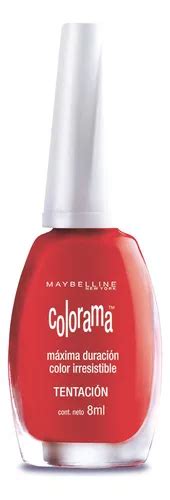 Colorama Maybelline Esmalte De Uñas X 8 Ml Color Tentacion Cuotas sin