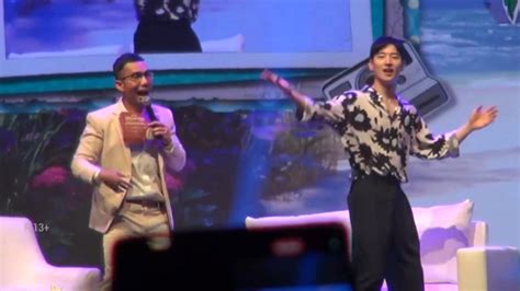 Momen Seru Fan Meeting Lee Je Hoon Di Jakarta Nyanyi Lagu Favorit