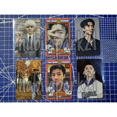 Jual Photocard Official Sehun Exo Growl The War Power Tmumt