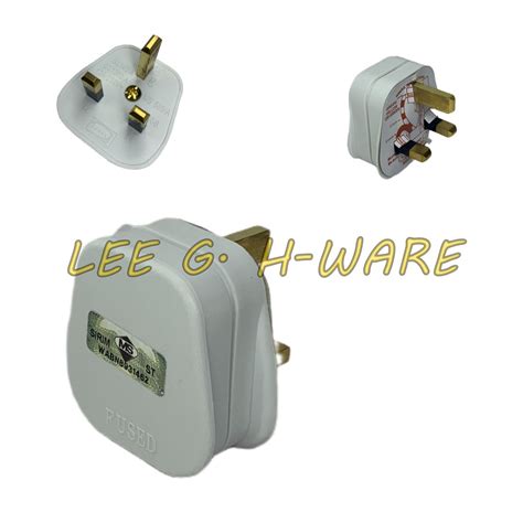 LEMAX 13A Plug Top I SIRIM 3 Pin Plug I 13amp 3 Pin Plug Top Sirim