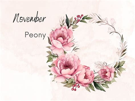 Birth Month Flowers Clipart Flowers Frame Png Spring Floral Clipart