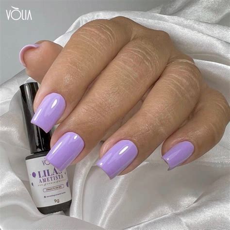 Esmalte em gel Volia LILÁS AMETISTA 9g Usina das Unhas