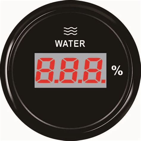 1pc 52mm Digital Waterproof Water Level Gauges 9 32v 0 190ohm Water ...