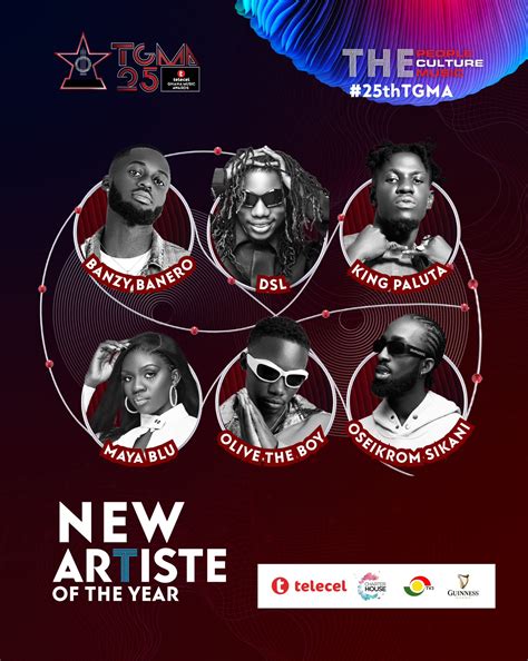 Telecel Ghana Music Awards Nominees Unveiling Full List Here