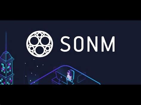 SONM SNM TOKEN FİYATI VE PİYASA BİLGİLERİ NEDİR YouTube