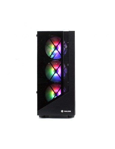 CASE HALION DRAGON CR15 CR15 500W VIDRIO TEMPLADO LED RGB