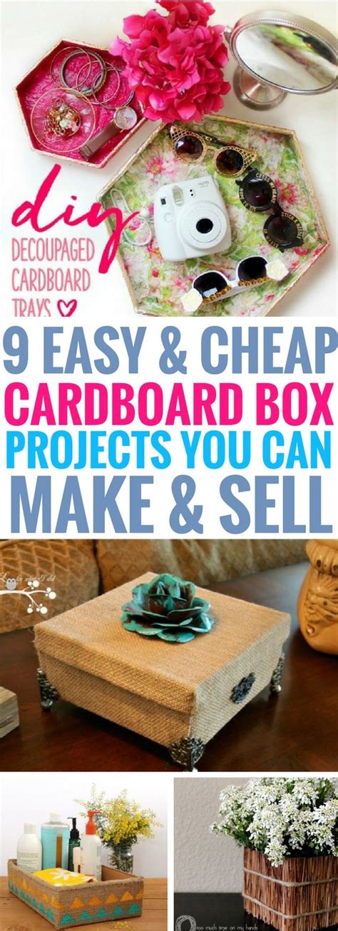 9 Effortless Cardboard Box Hacks You Need To Try Craftsonfire Diy