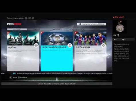 Pes La Uefa Champions League Completo Youtube