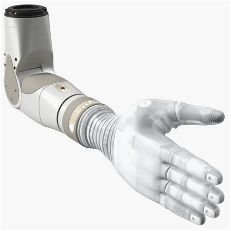 Bionic Arm With Elbow Deka Rigged 3D Model 69 Max Free3D