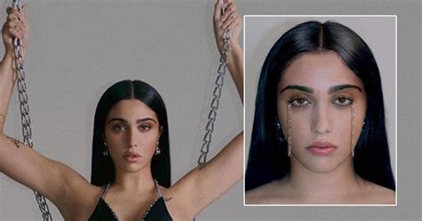 Madonnas Daughter Lourdes Leon Rocks Leather Clad Nude Photoshoot