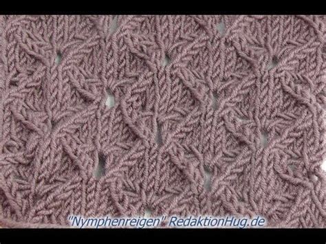 Stricken Ajourmuster Nymphenreigen Örgü ilmekleri Örgü desenleri