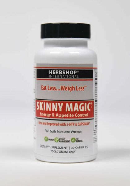 Skinny Magic 30 Count Weight Loss Diet Pills 5 Htp Capsimax Advantra Z Energy For Sale Online Ebay