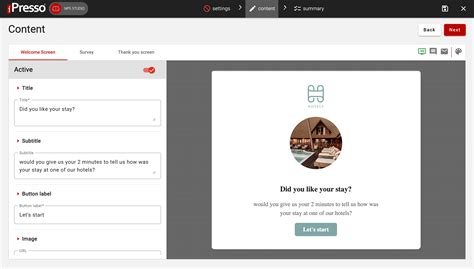 iPresso NPS Surveys | Listen to customer feedback