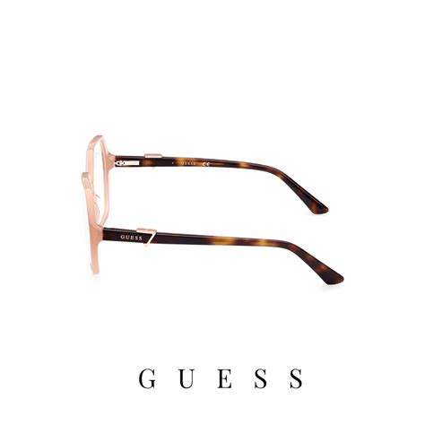 Guess Eyewear Hexagonal Nudehavana Optika Jovović