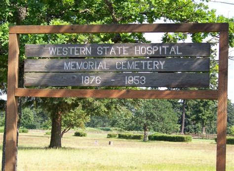 Western State Hospital Memorial Cemetery in Lakewood, Washington - Find ...