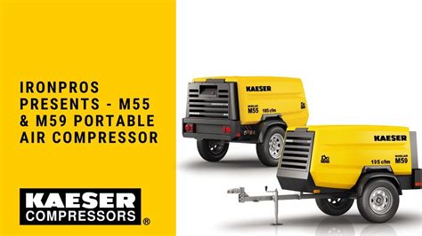 IRON PROS PRESENTS MOBILAIR M55PE AND M59PE PORTABLE AIR COMPRESSORS