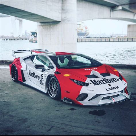 Liberty Walk Lamborghini Huracan Marlboro Is A Showstopper