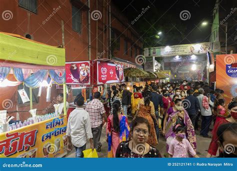 Kolkata West Bengal índia 12 De Outubro De 2021 Tradicional Bagbazar