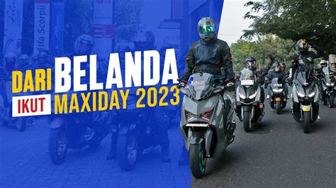 MAXI YAMAHA DAY 2023 Mendunia Dari Ribuan Peserta Ada Bule Dari