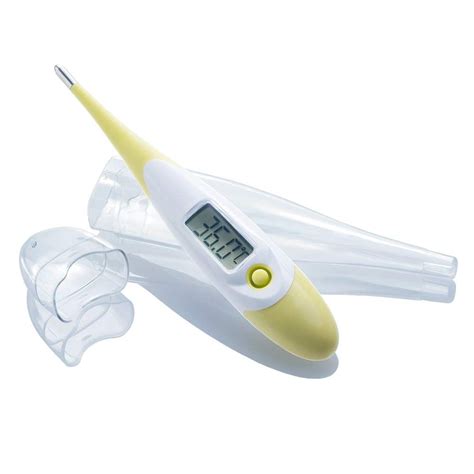 Self Diagnostics Digitales Fieberthermometer Mit Weicher Flexibler