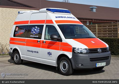 Einsatzfahrzeug Asg Ambulanz Ktw Hh Bp A D Bos